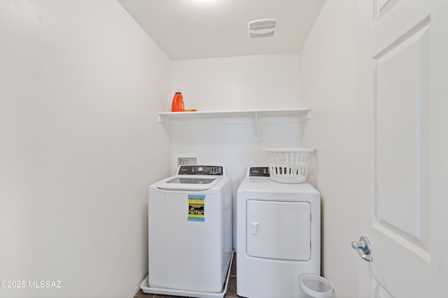 6494 E Brushback Loop, Tucson, AZ 85756 - washroom featuring washing machine and clothes dryer