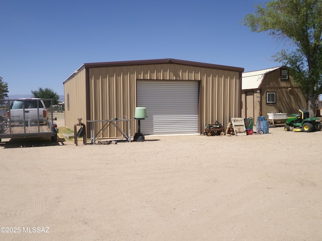 2474 W Victoria Ln, Willcox, AZ 85643 - view of detached garage