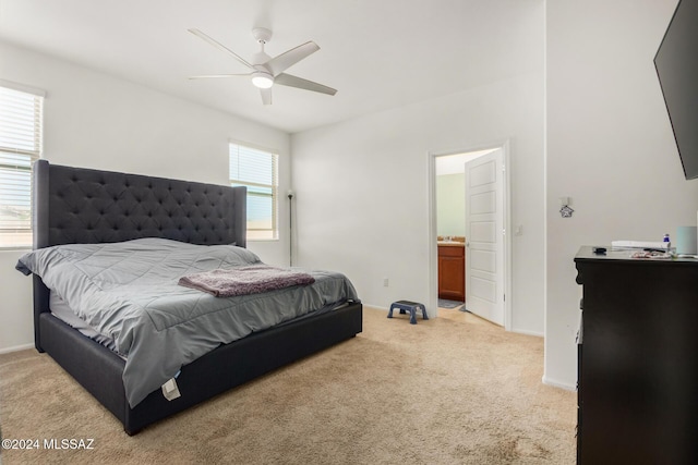6210 S Open Desert Pl, Tucson, AZ 85706 - bedroom featuring carpet flooring, ceiling fan, and baseboards
