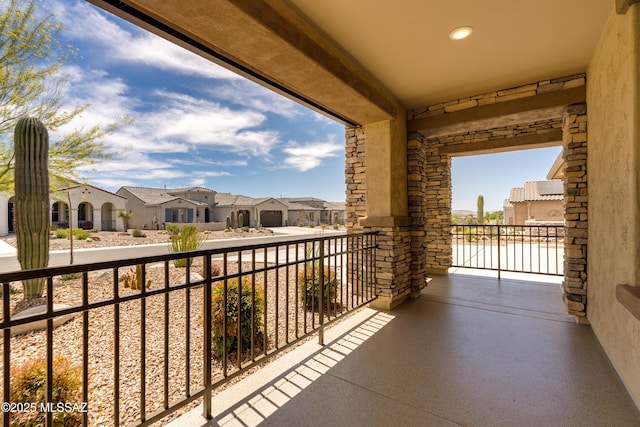 2559 E Wrightson View Dr, Green Valley, AZ 85614 - balcony with a residential view