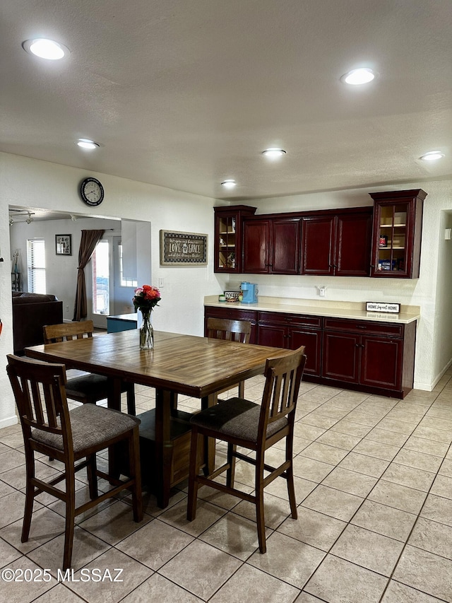 1609 S 12th Ave, Safford, AZ 85546 - dining room featuring light tile patterned floors and recessed lighting