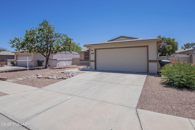 1741 W Maplewood Dr, Tucson, AZ 85746 - ranch-style house with concrete driveway