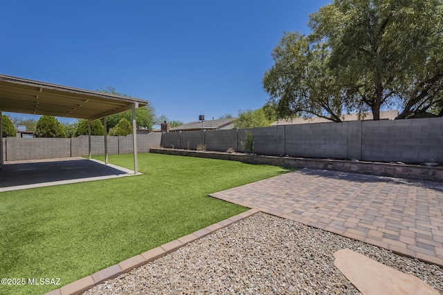 1741 W Maplewood Dr, Tucson, AZ 85746 - view of yard with a patio area