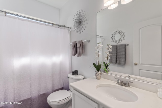 5608 Shady Grove, Tucson, AZ 85742 - bathroom with toilet and vanity