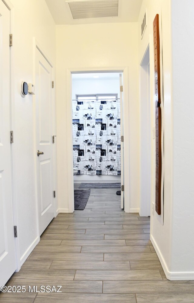 8867 S Welsh Pl, Hereford, AZ 85615 - corridor featuring light wood finished floors and baseboards