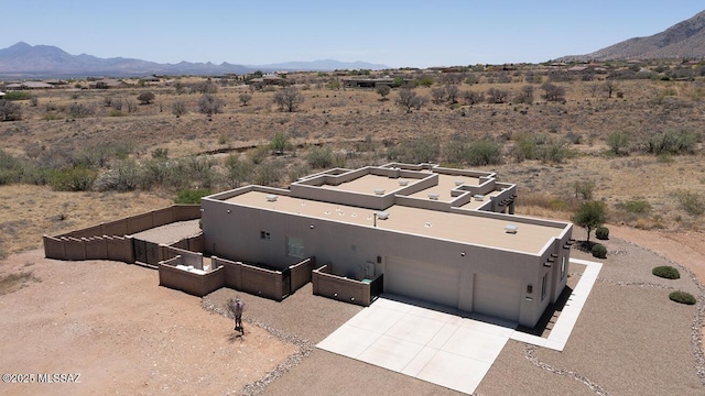 8867 S Welsh Pl, Hereford, AZ 85615 - view of rural area with a mountainous background and a desert landscape