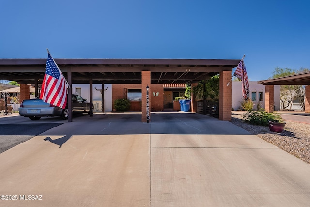 413 N Calle Del Diablo, Green Valley, AZ 85614 - view of parking with concrete driveway