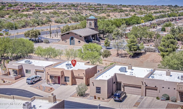 1012 W Via Del Placio, Green Valley, AZ 85614 - aerial perspective of suburban area