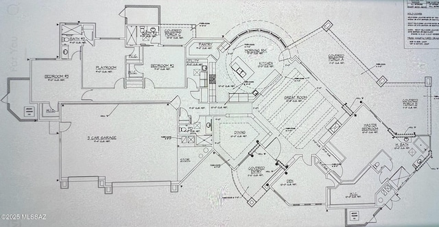 14295 N Silent Sky Pl, Marana, AZ 85658 - view of property floor plan