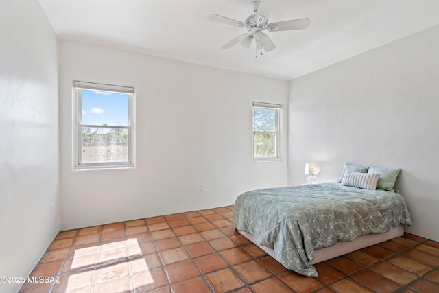 2302 N Norton Ave, Tucson, AZ 85719 - bedroom with multiple windows and ceiling fan