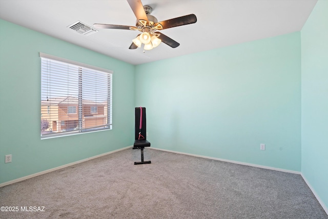 139 W Cheevers St, Vail, AZ 85641 - carpeted empty room featuring a ceiling fan and baseboards