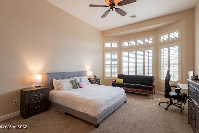 13715 N Tessali Way, Tucson, AZ 85755 - bedroom featuring carpet floors, multiple windows, and an office area