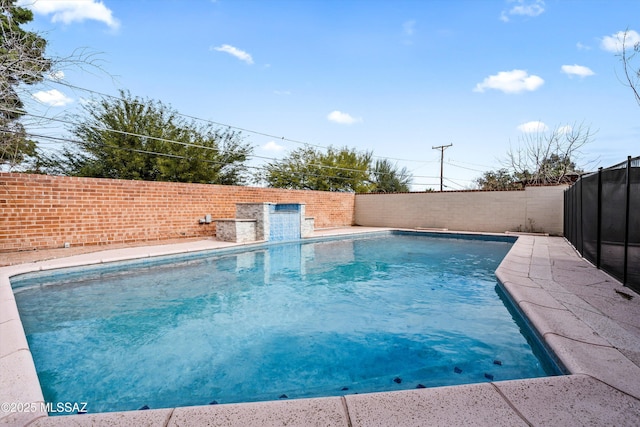 5247 E 6th St, Tucson, AZ 85711 - view of swimming pool featuring a fenced backyard