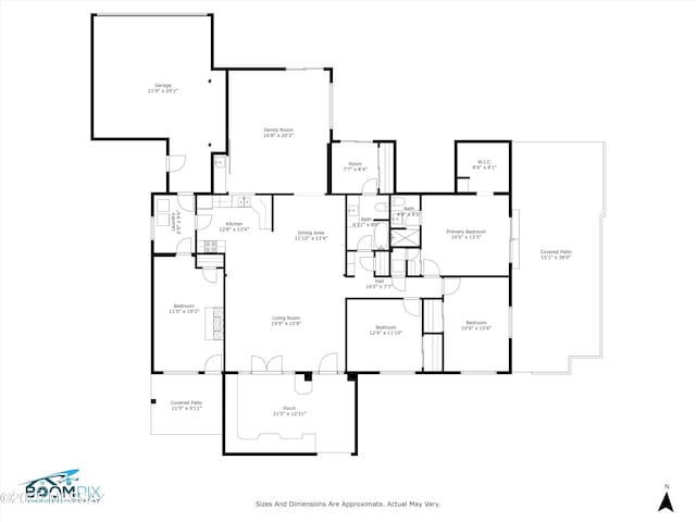 5247 E 6th St, Tucson, AZ 85711 - floor plan / room layout