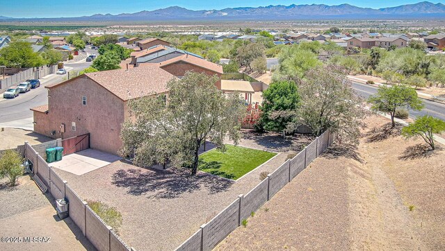 1173 W Calle Vista De Suenos, Sahuarita, AZ 85629 - aerial perspective of suburban area featuring mountains