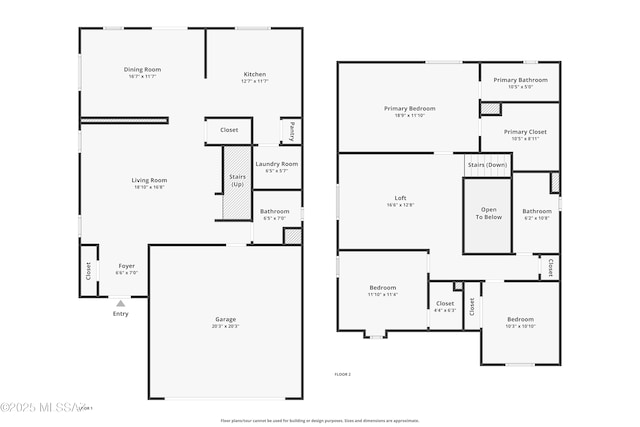 1173 W Calle Vista De Suenos, Sahuarita, AZ 85629 - floor plan / room layout