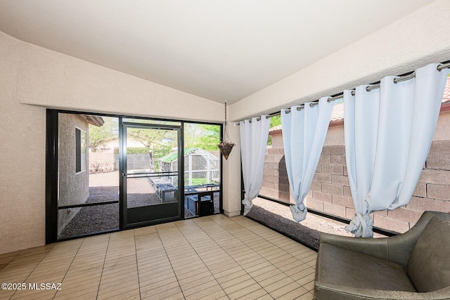 2943 N Gold Creek Pl, Tucson, AZ 85745 - sunroom with plenty of natural light and vaulted ceiling