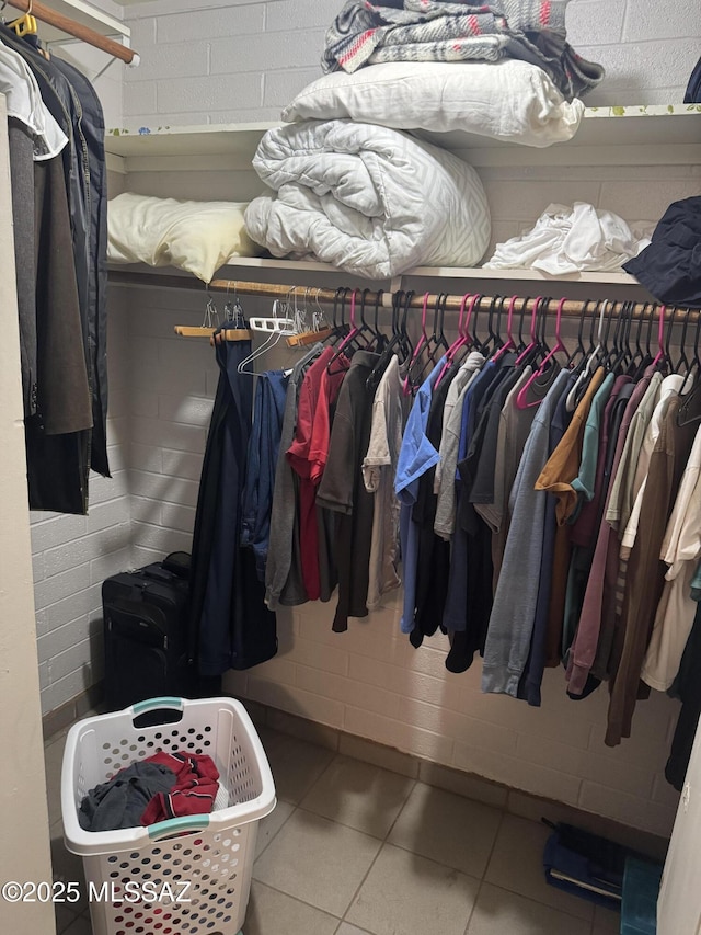 1002 S Kolb Rd Unit 2, Tucson, AZ 85710 - walk in closet with tile patterned floors