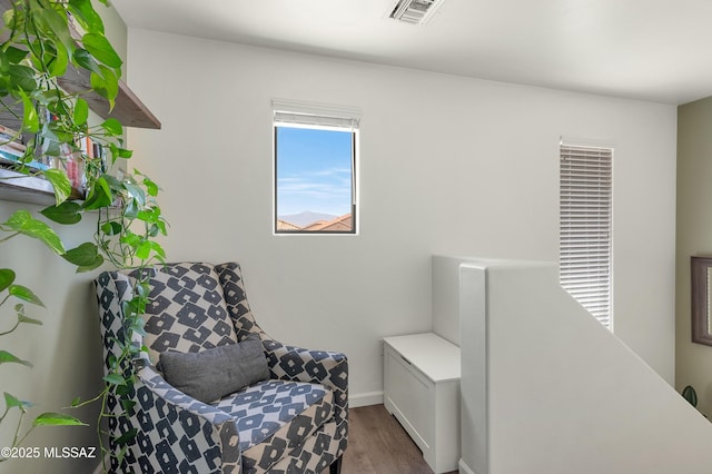 10583 E Forest Falls Ct, Tucson, AZ 85747 - living area featuring wood finished floors and baseboards