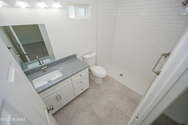 1681 Trampa Ct, Rio Rico, AZ 85648 - full bathroom with a shower stall, vanity, and toilet