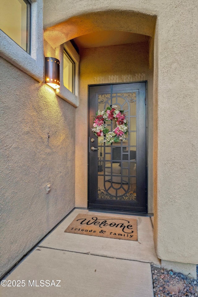 14511 S Camino Tierra Luna, Sahuarita, AZ 85629 - view of exterior entry with stucco siding