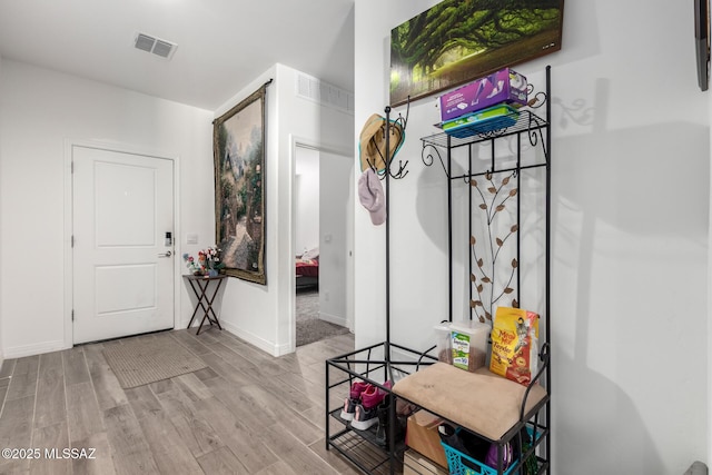 5568 W Summer Vw Dr, Marana, AZ 85658 - foyer with wood finished floors and baseboards