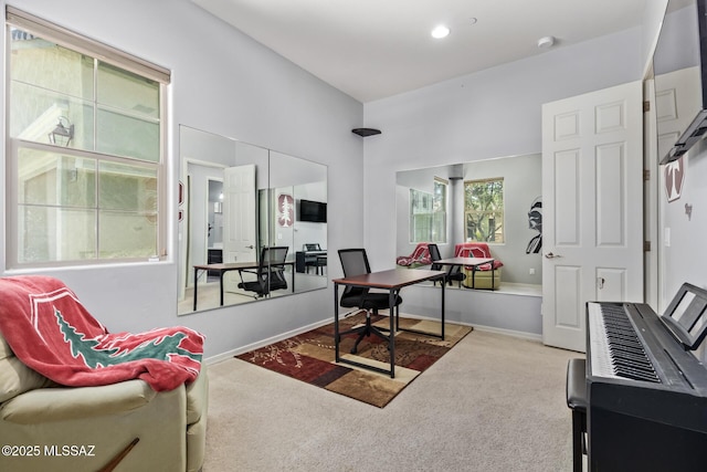 11874 N Raphael Way, Tucson, AZ 85742 - view of carpeted home office