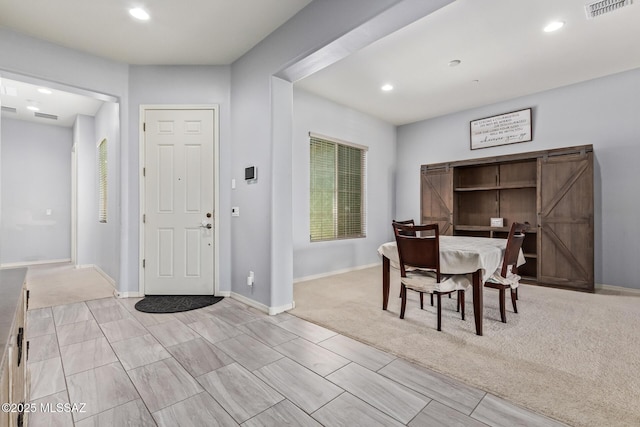 11874 N Raphael Way, Tucson, AZ 85742 - entryway featuring recessed lighting and baseboards