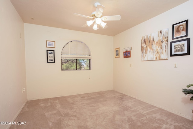9710 N Cliff View Pl, Oro Valley, AZ 85704 - empty room featuring carpet flooring and a ceiling fan
