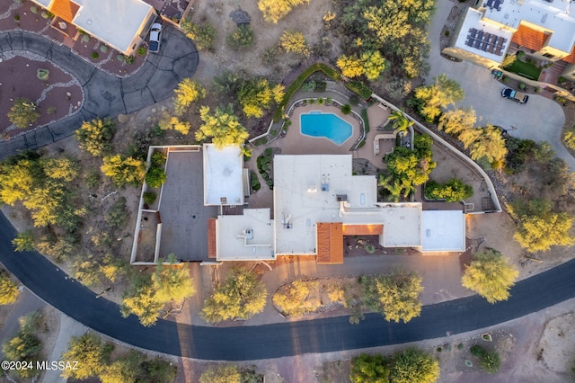 9710 N Cliff View Pl, Oro Valley, AZ 85704 - drone / aerial view of a pool area