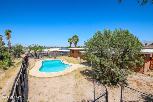 9552 E Irene St, Tucson, AZ 85730 - view of swimming pool with a fenced backyard