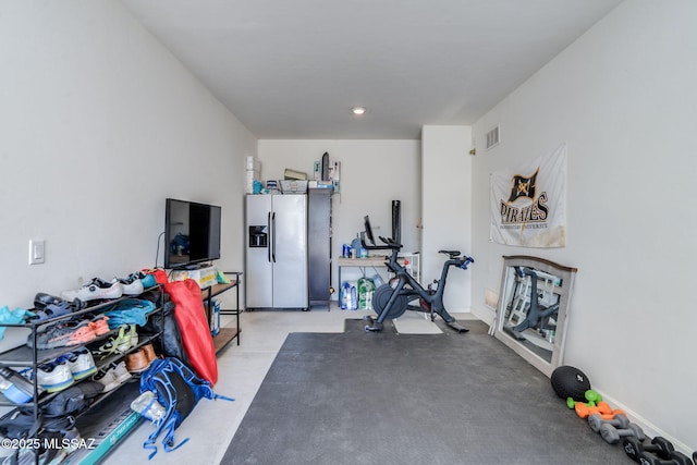 3287 W Sunlit Peak Dr, Tucson, AZ 85742 - workout area with recessed lighting