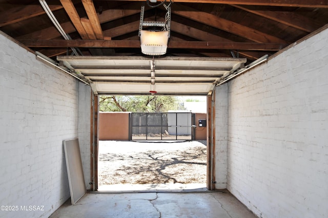 2422 E Drachman St, Tucson, AZ 85719 - garage featuring a garage door opener