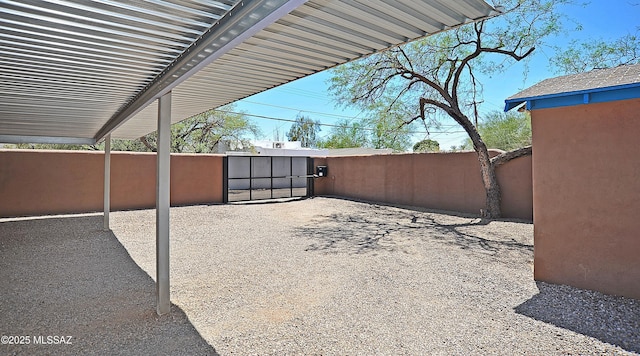 2422 E Drachman St, Tucson, AZ 85719 - view of patio / terrace with a gate