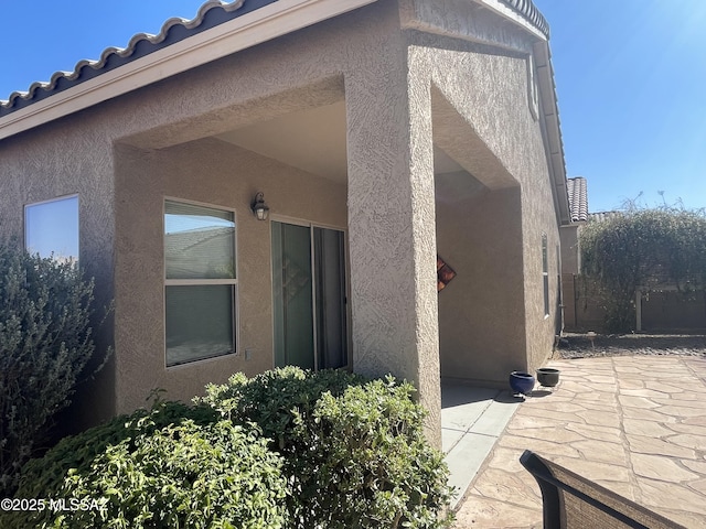 15808 S Via Cayetano, Sahuarita, AZ 85629 - view of side of property featuring a patio and stucco siding