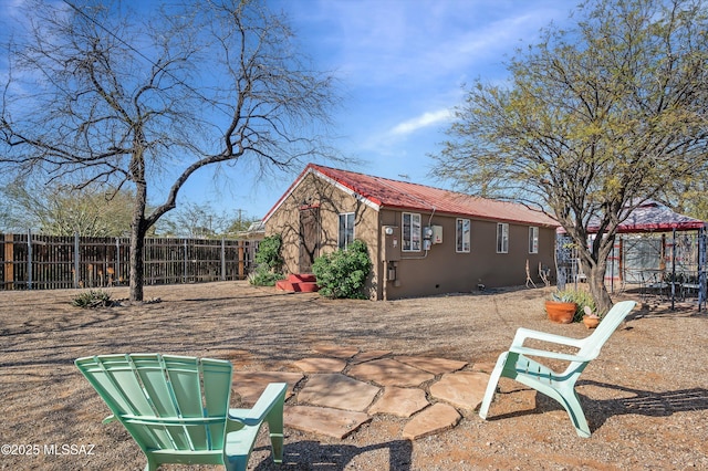 966 N Richey Blvd, Tucson, AZ 85716 - back of property with metal roof