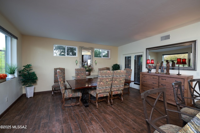 10550 N Lambert Pl, Tucson, AZ 85737 - dining space with wood finished floors and baseboards