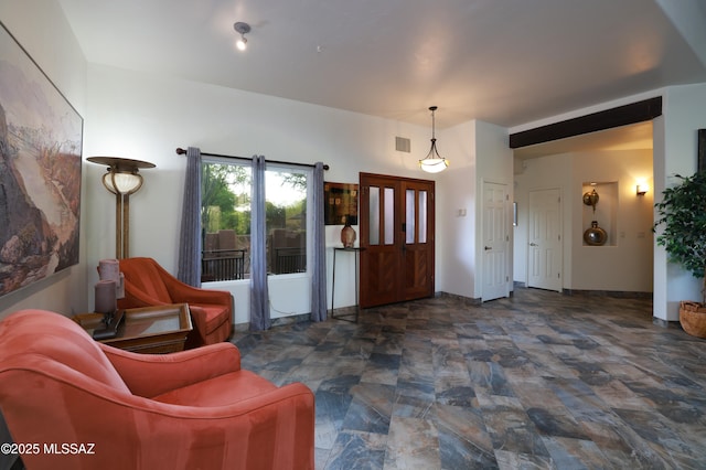 10550 N Lambert Pl, Tucson, AZ 85737 - entryway featuring stone finish flooring