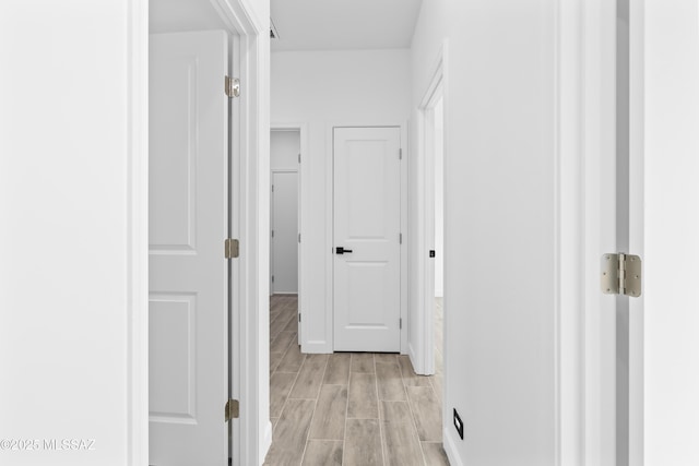 1917 Circulo Mexicali, Rio Rico, AZ 85648 - hallway with wood tiled floors and baseboards