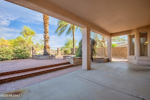11562 N Scioto Ave, Tucson, AZ 85737 - fenced backyard featuring a patio