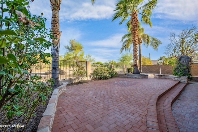 11562 N Scioto Ave, Tucson, AZ 85737 - fenced backyard with a patio