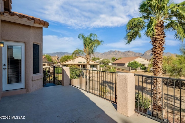 11562 N Scioto Ave, Tucson, AZ 85737 - balcony featuring a mountain view and a residential view