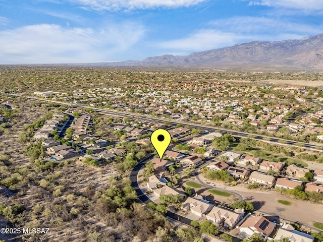 11562 N Scioto Ave, Tucson, AZ 85737 - view of property location featuring a mountainous background and nearby suburban area