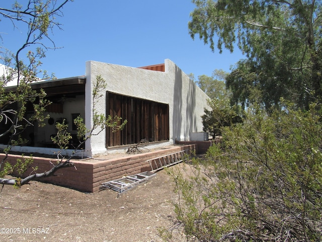 11985 N Cayce Ln, Casa Grande, AZ 85194 - view of property exterior with stucco siding