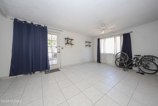 3431 N Edith Blvd, Tucson, AZ 85716 - spare room featuring a ceiling fan and light tile patterned floors