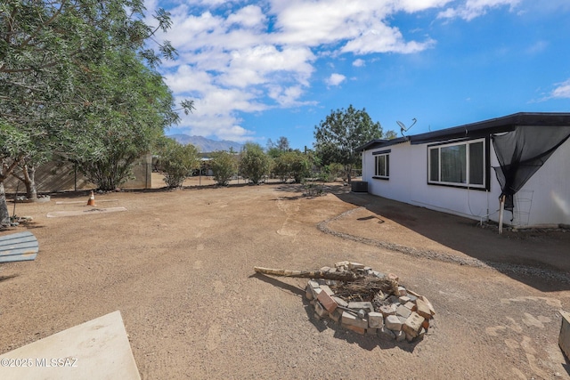 3431 N Edith Blvd, Tucson, AZ 85716 - view of yard with a mountain view