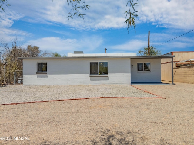 4167 E Los Robles St, Tucson, AZ 85712 - view of back of house