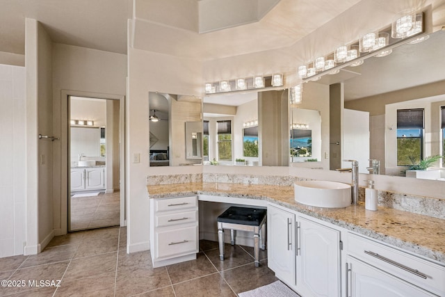 1920 W Canada Hills Dr, Oro Valley, AZ 85737 - full bath featuring tile patterned flooring and vanity