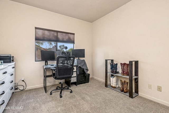 1920 W Canada Hills Dr, Oro Valley, AZ 85737 - carpeted office featuring baseboards