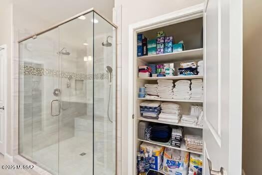11815 N Silverscape Dr, Oro Valley, AZ 85737 - bathroom with a shower stall